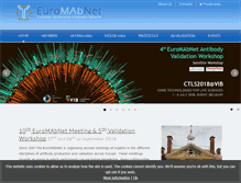 Tablet Screenshot of euromabnet.com